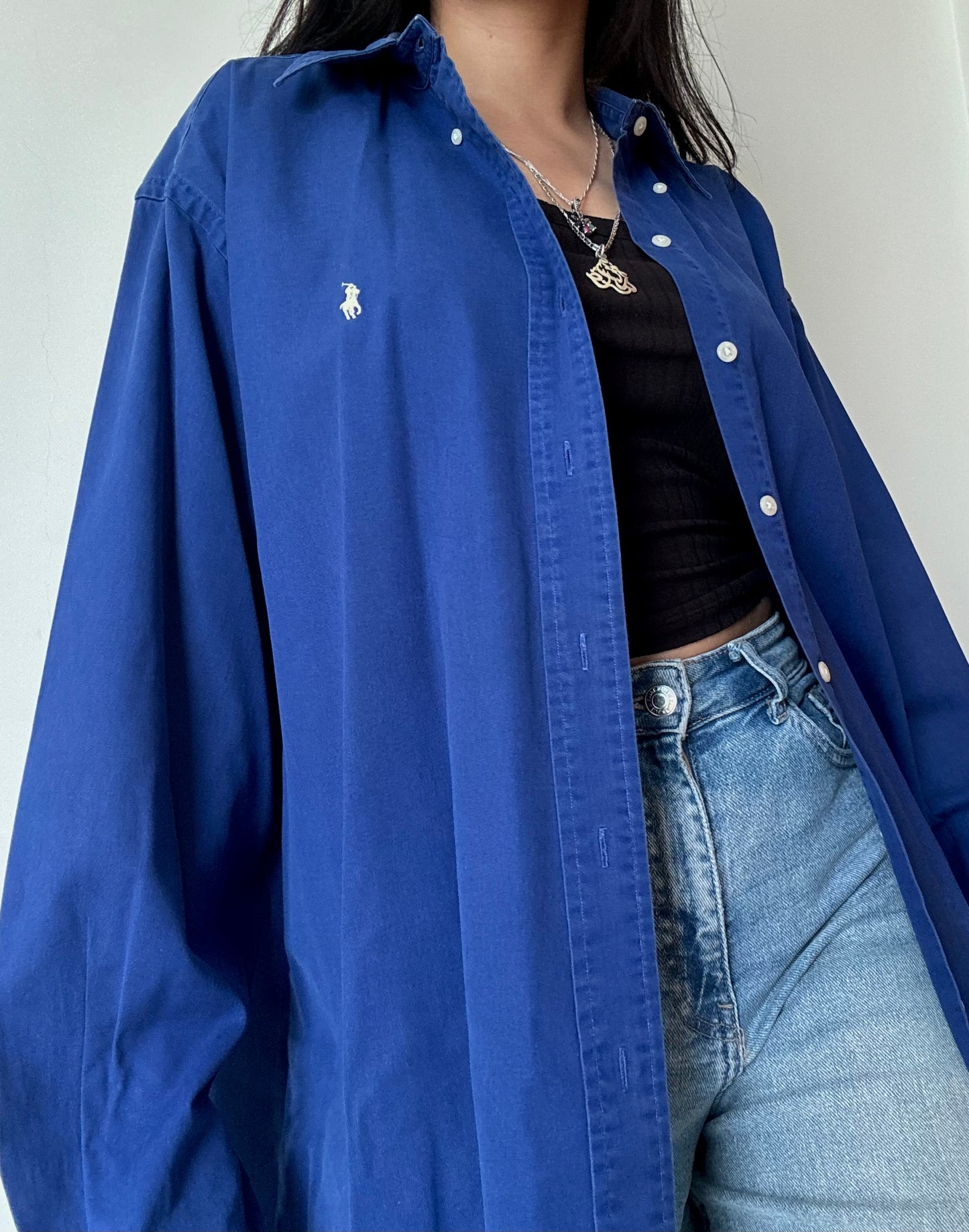Ralph Lauren Button Down - Royal Blue