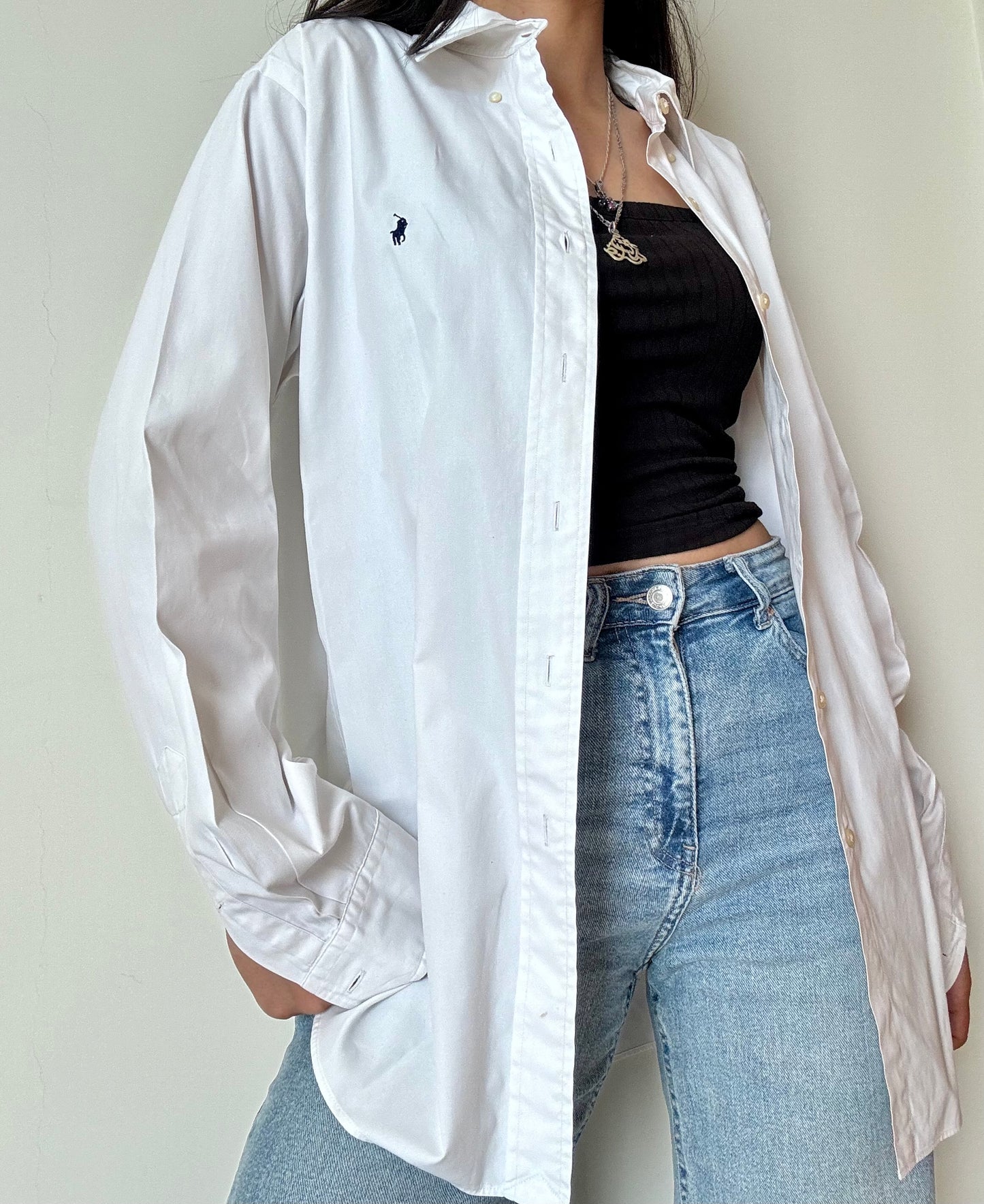 Ralph Lauren Button Down - Classic White