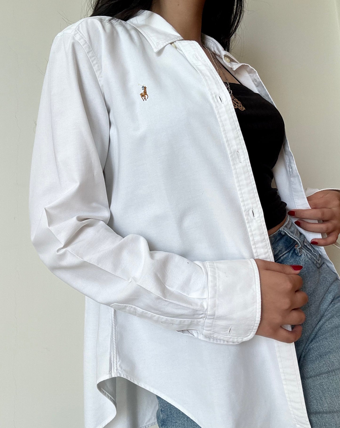 Ralph Lauren Button Down - Classic White