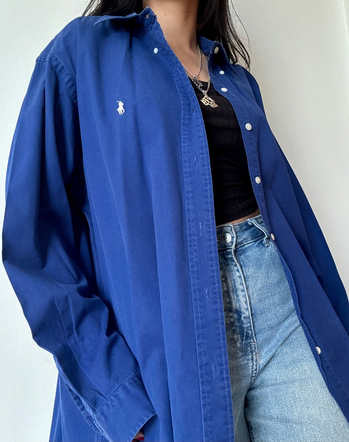 Ralph Lauren Button Down - Royal Blue