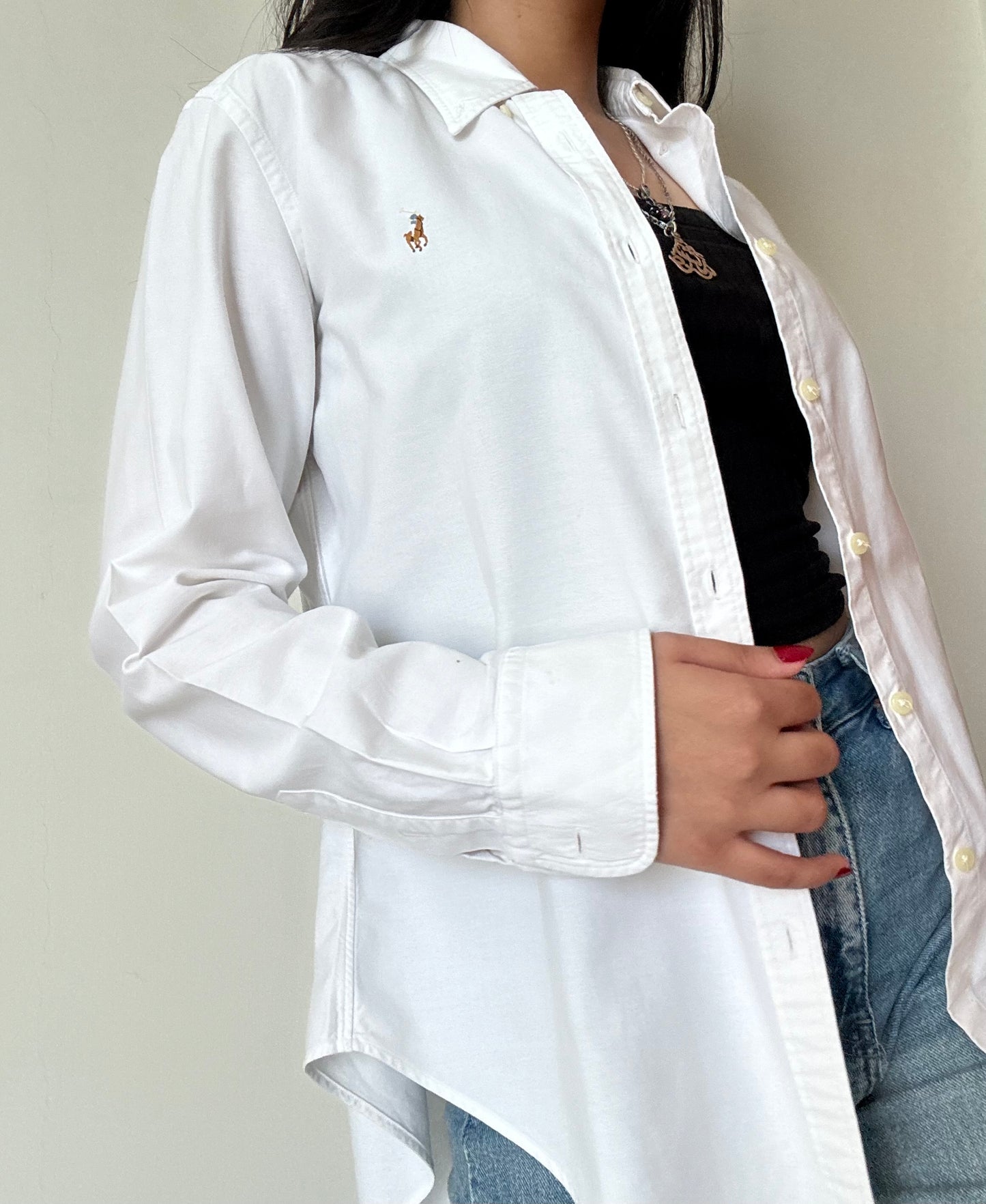 Ralph Lauren Button Down - Classic White