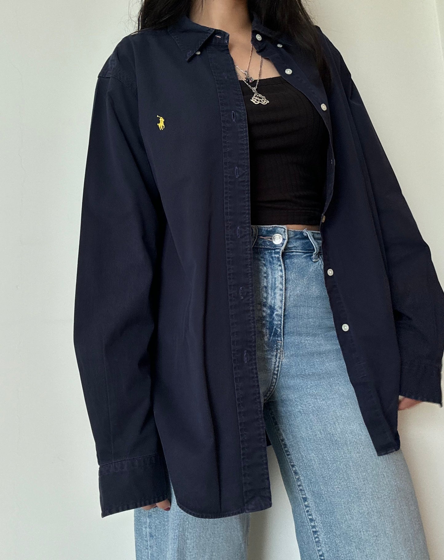 Ralph Lauren Button Down - Black