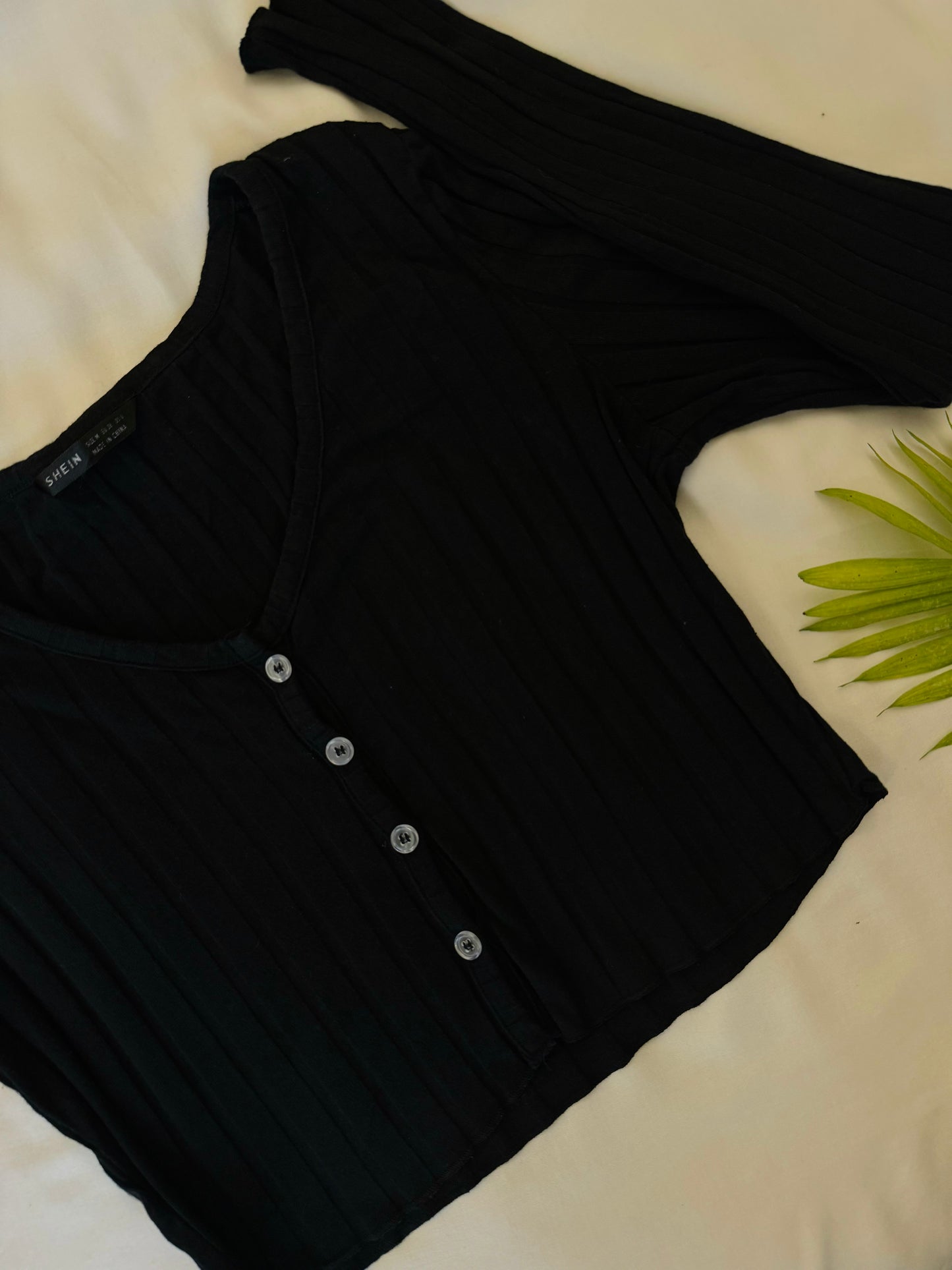 Black Crop Top