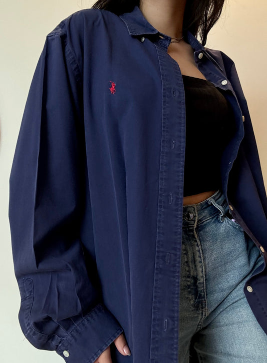 Ralph Lauren Button Down - Dark Blue