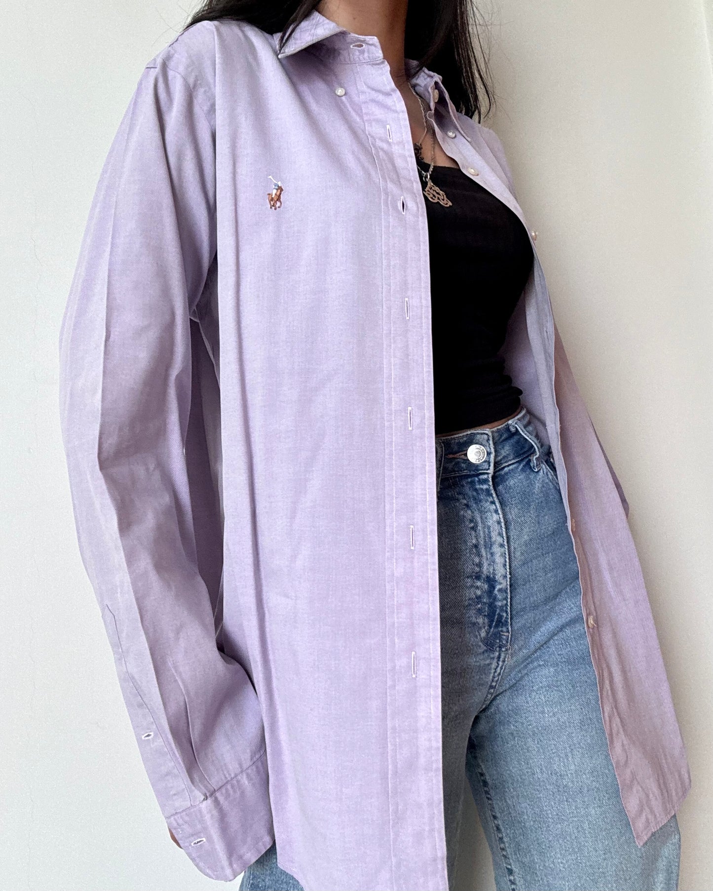Ralph Lauren Button Down - Linen Lilac