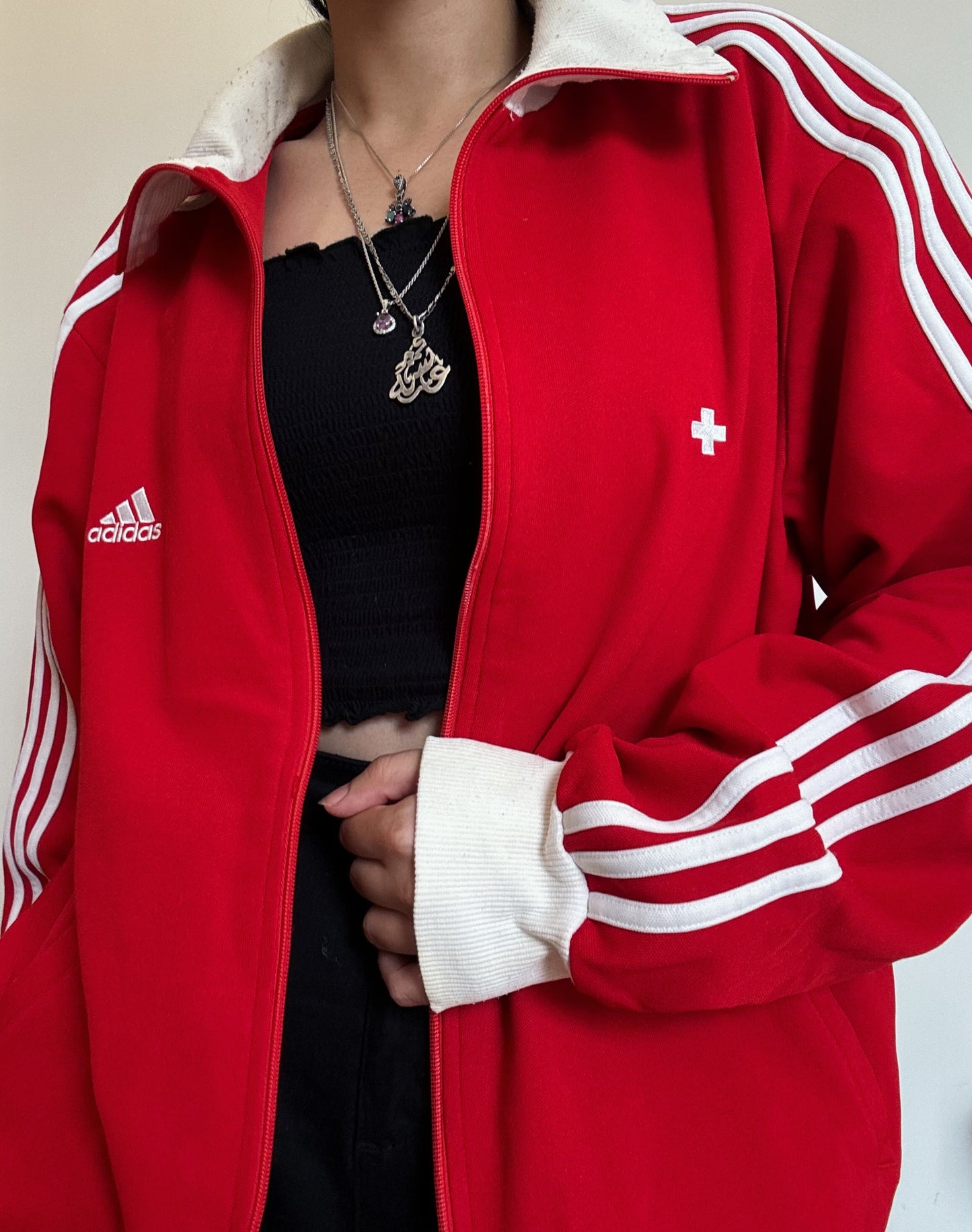 Adidas Classic Red Jacket