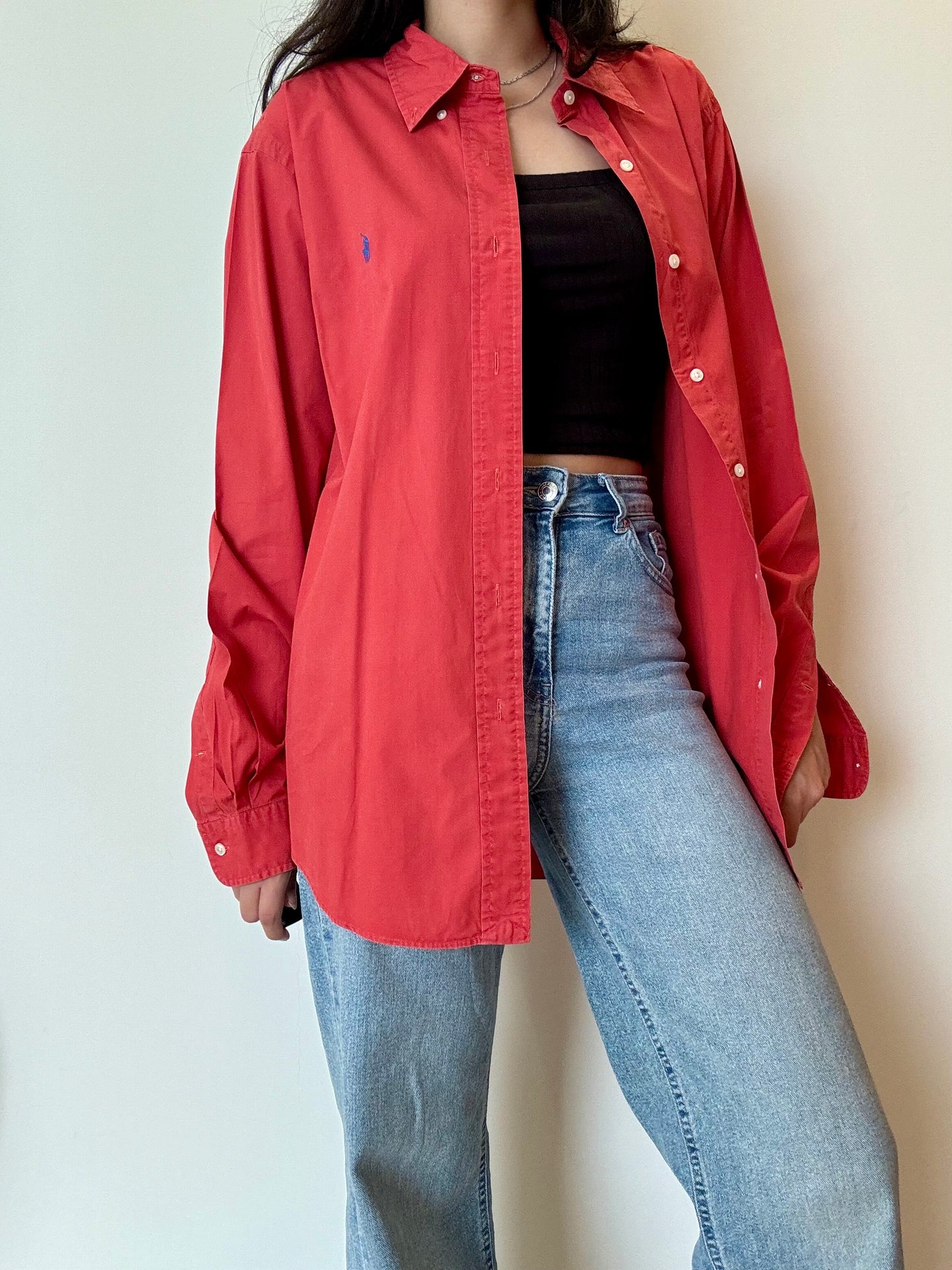Ralph Lauren Button Down - Red