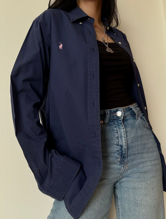 Ralph Lauren Button Down - Dark Blue