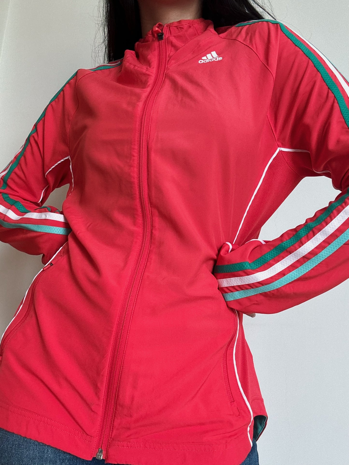 Adidas Pink Running Jacket