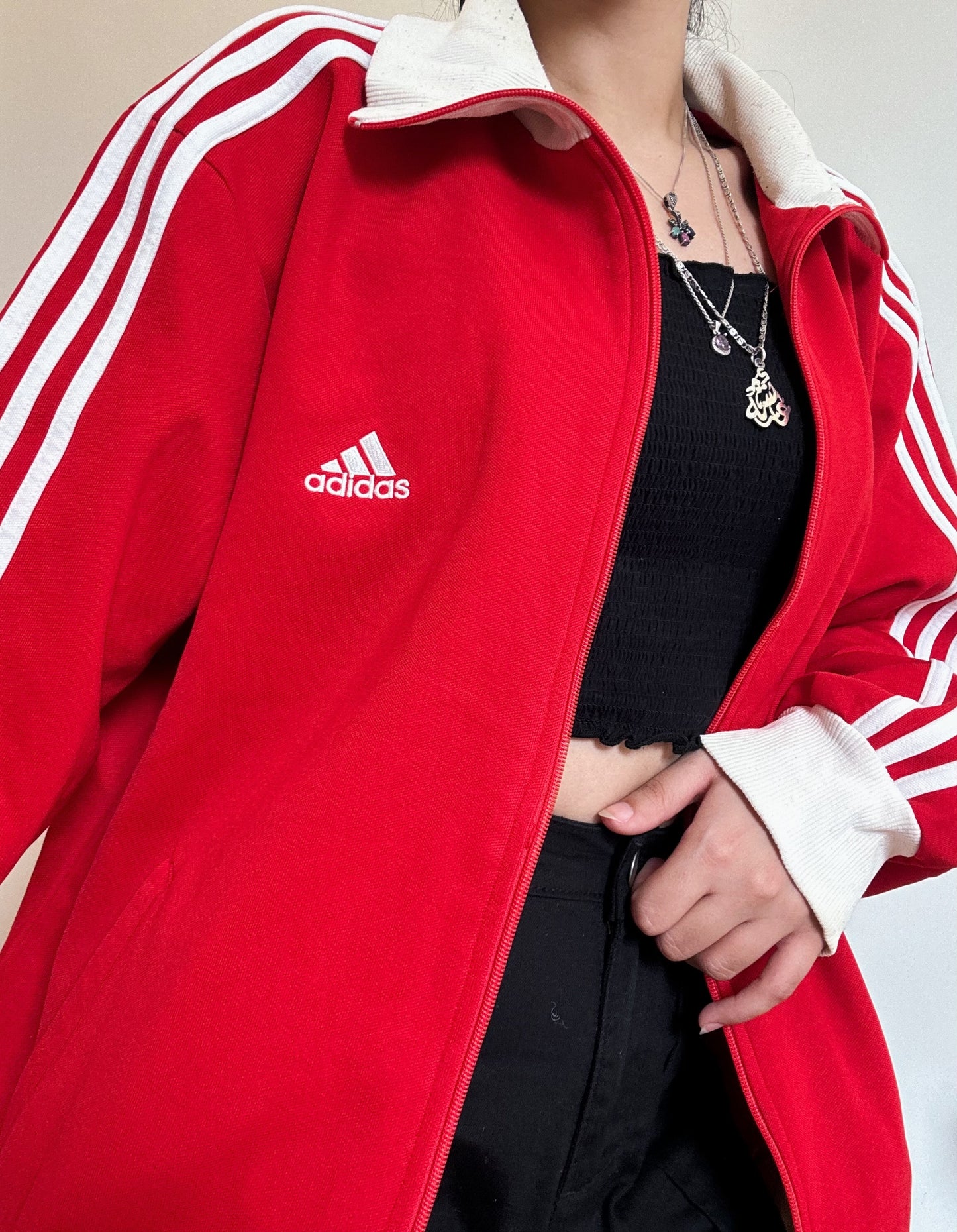 Adidas Classic Red Jacket