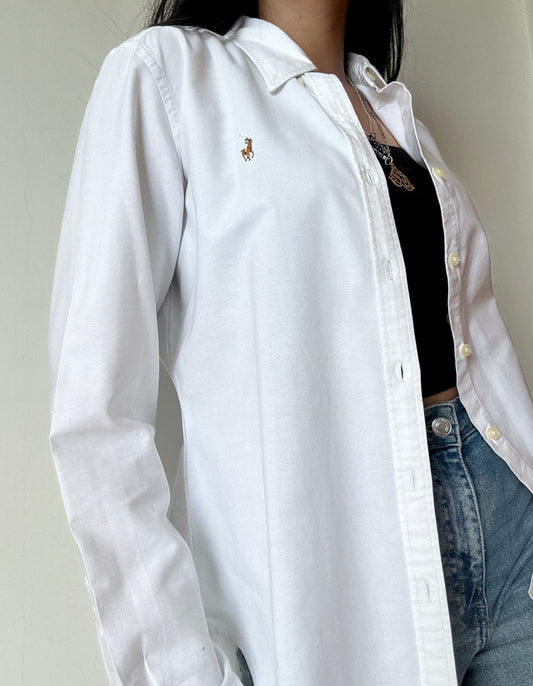 Ralph Lauren Button Down - Classic White
