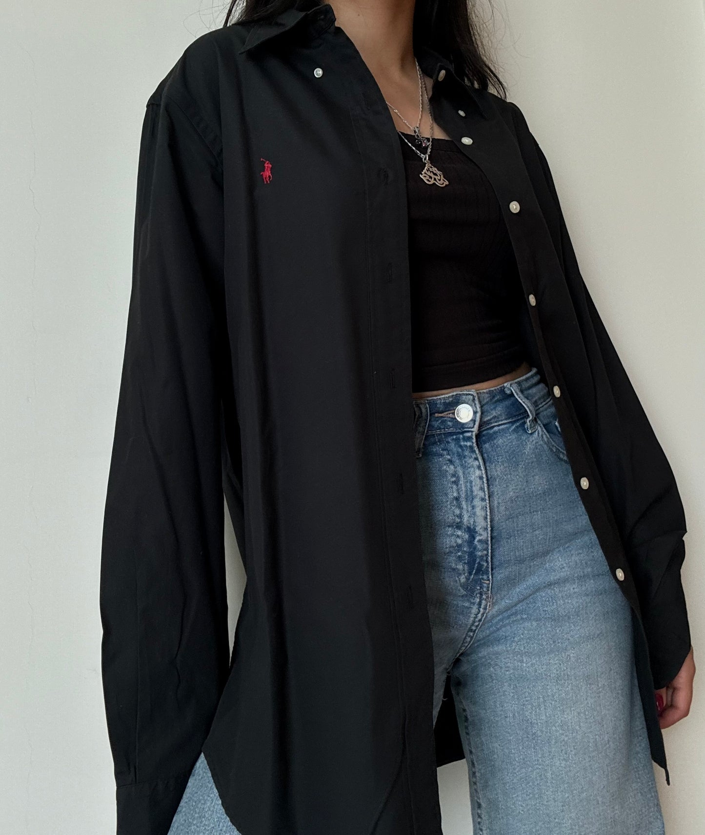 Ralph Lauren Button Down - Black