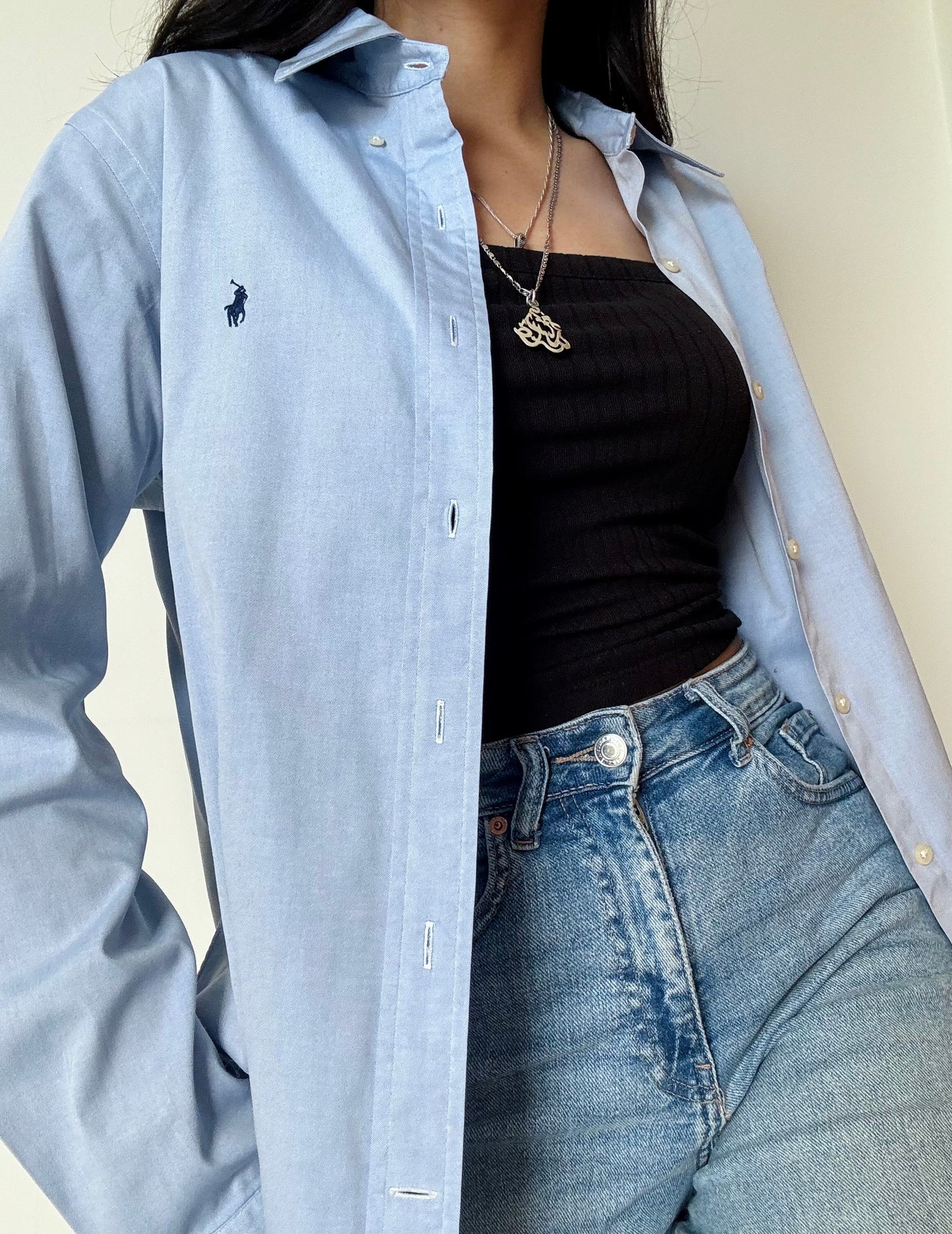Ralph Lauren Button Down - Classic Blue