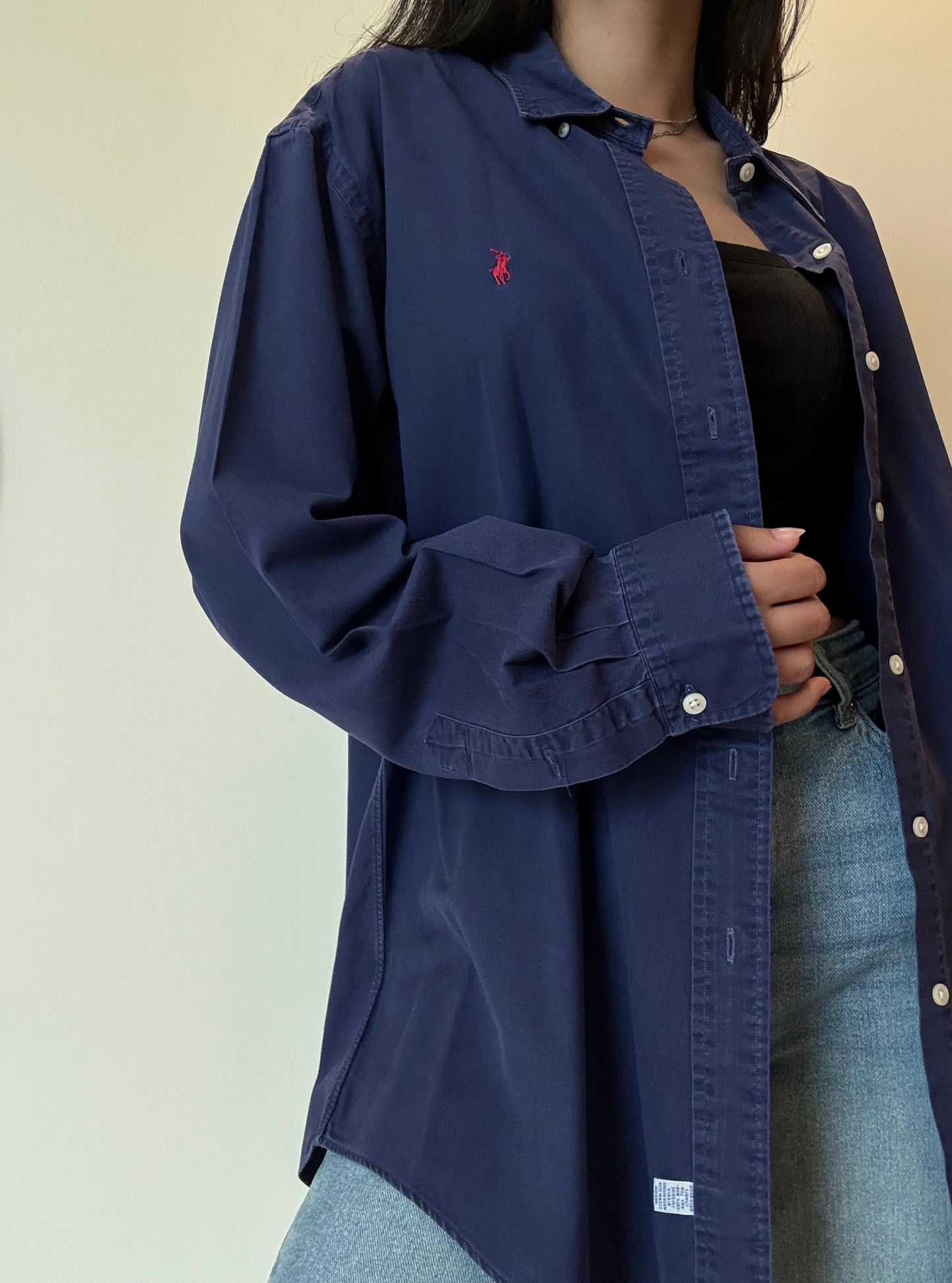 Ralph Lauren Button Down - Dark Blue