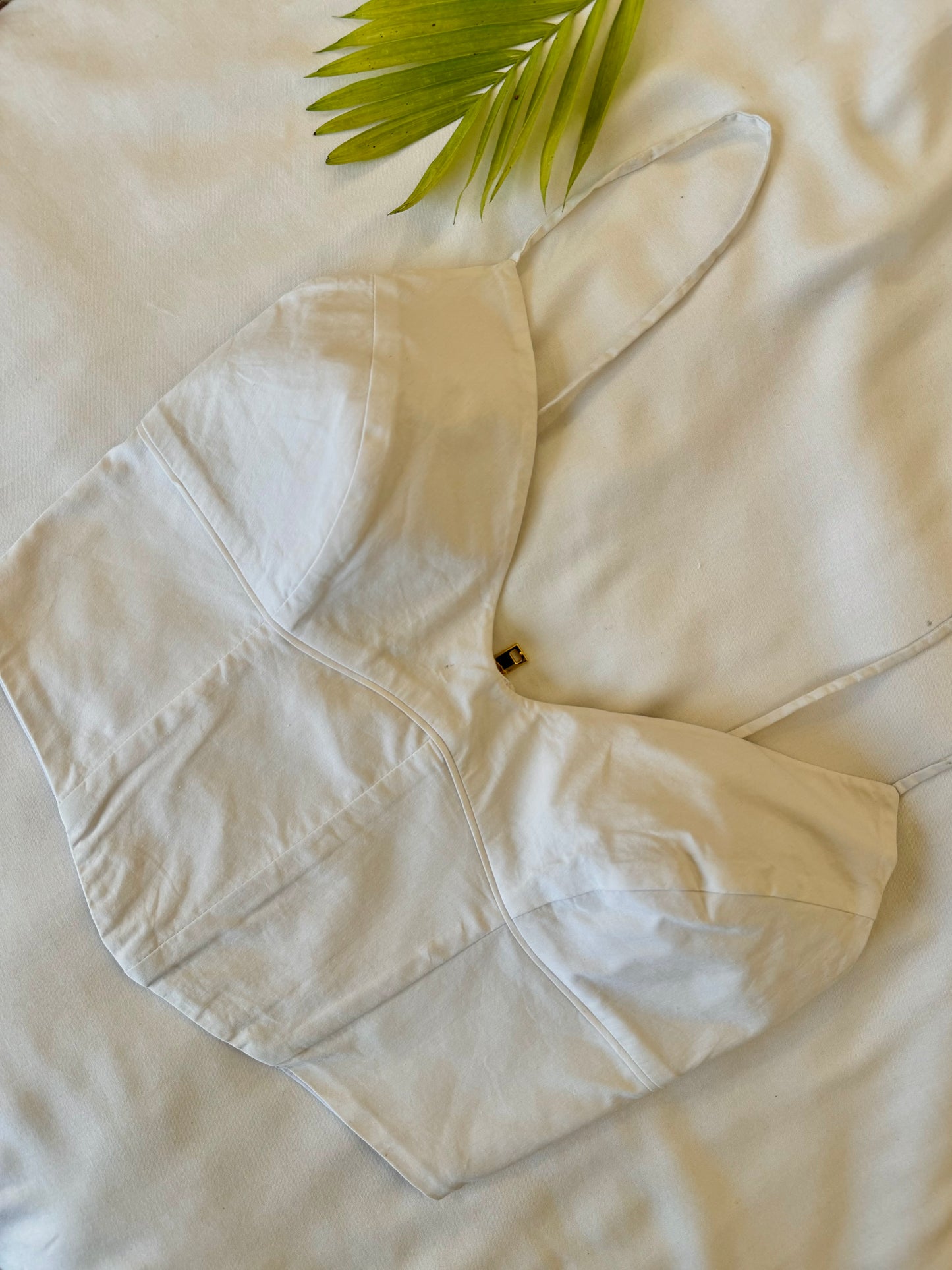Cream Corset Top