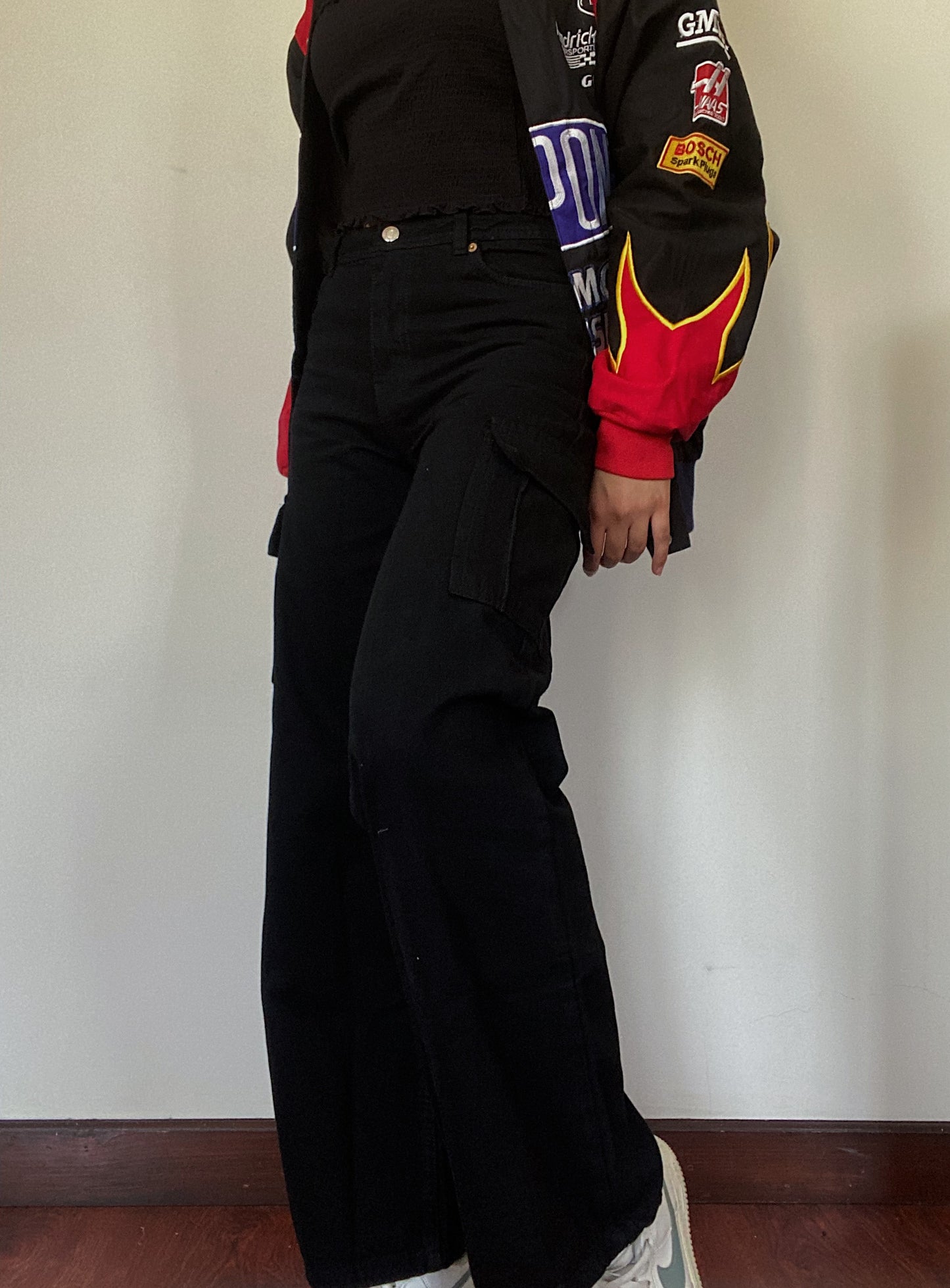 Zara Black Cargo Pants