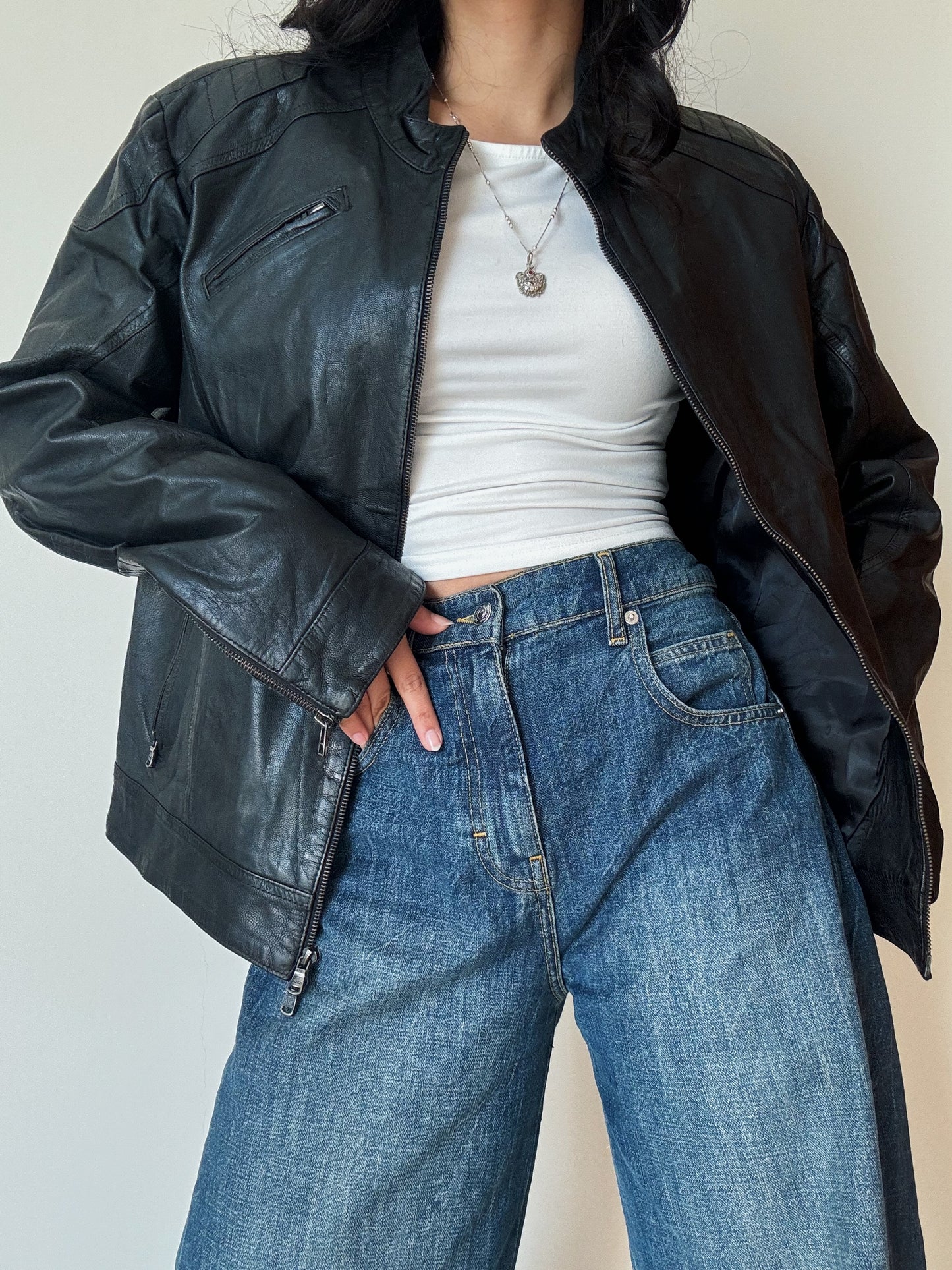 Italian Leather Jacket (genuine leather)