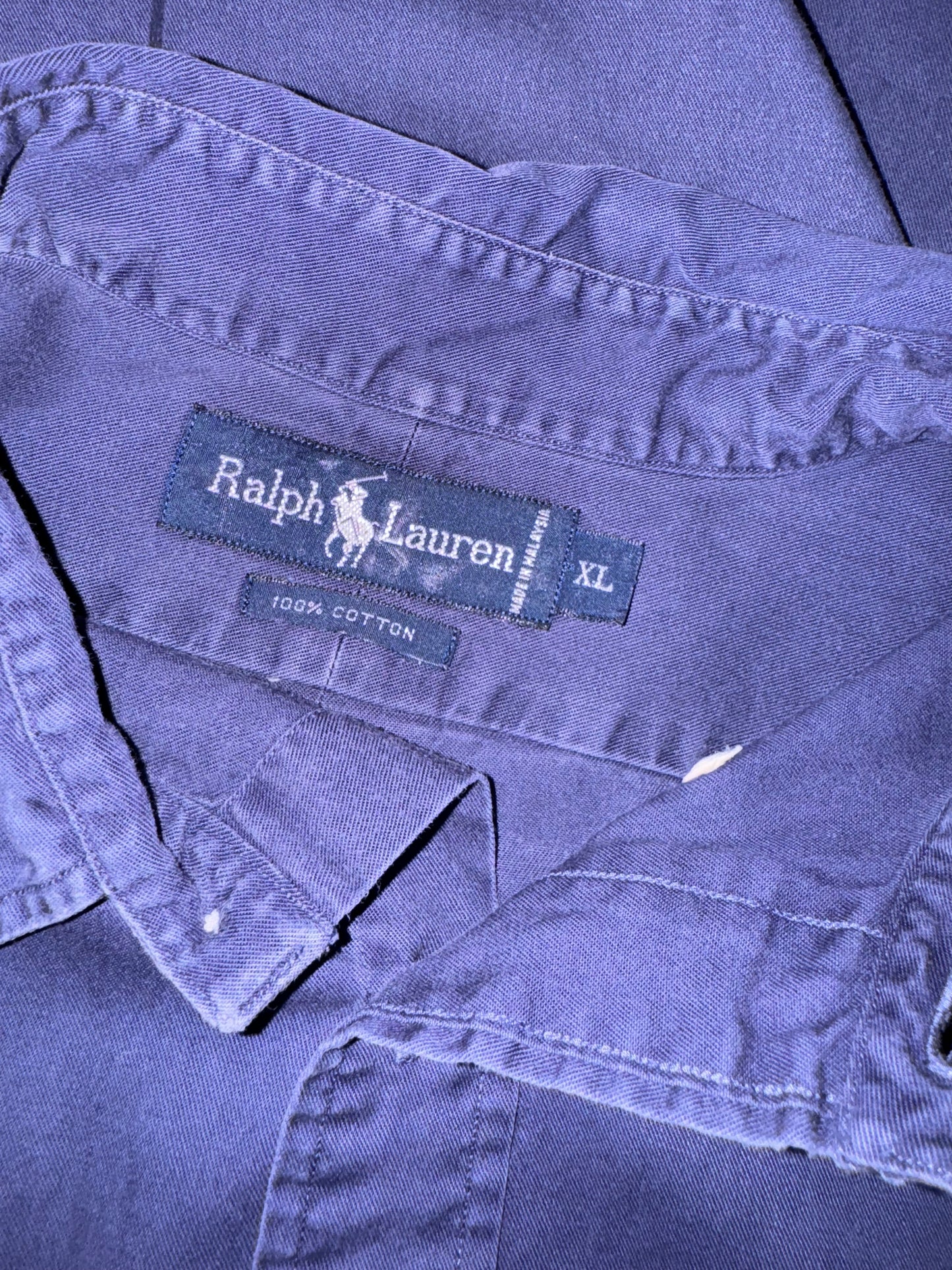 Ralph Lauren Button Down - Dark Blue