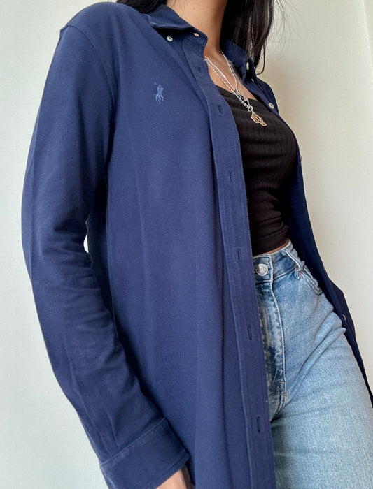Ralph Lauren Button Down - Blue