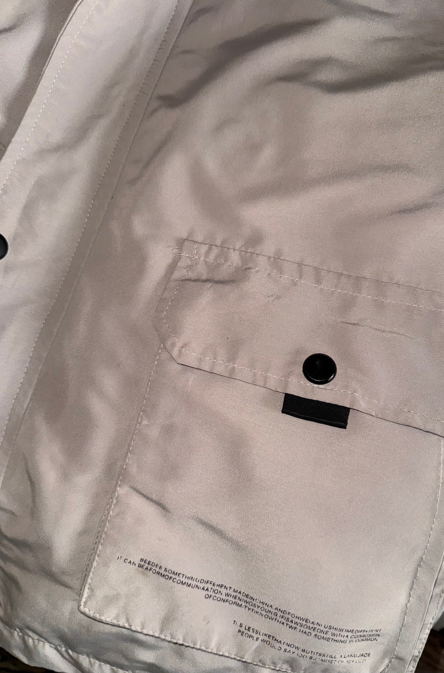 Cream Puffer Jacket