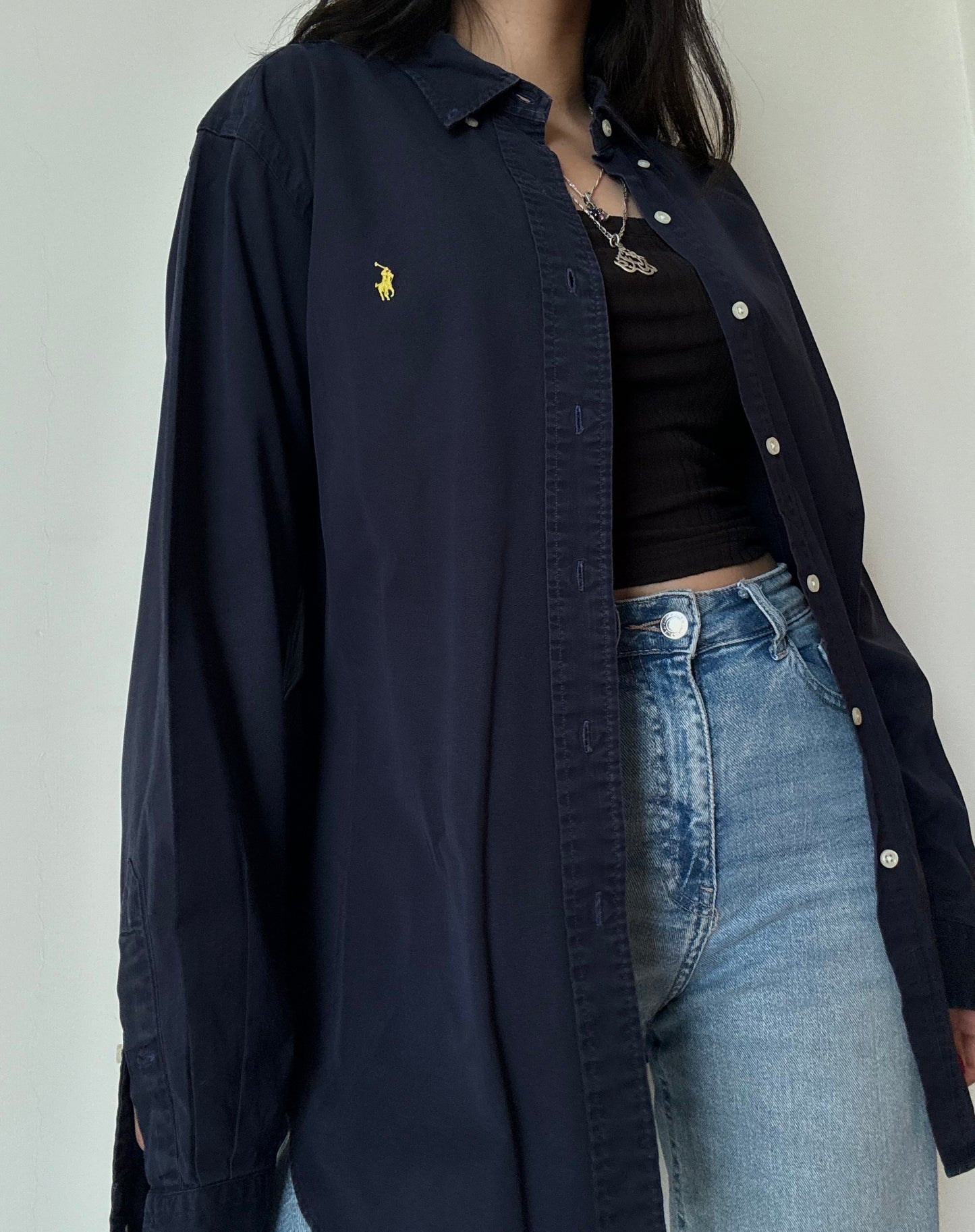 Ralph Lauren Button Down - Black