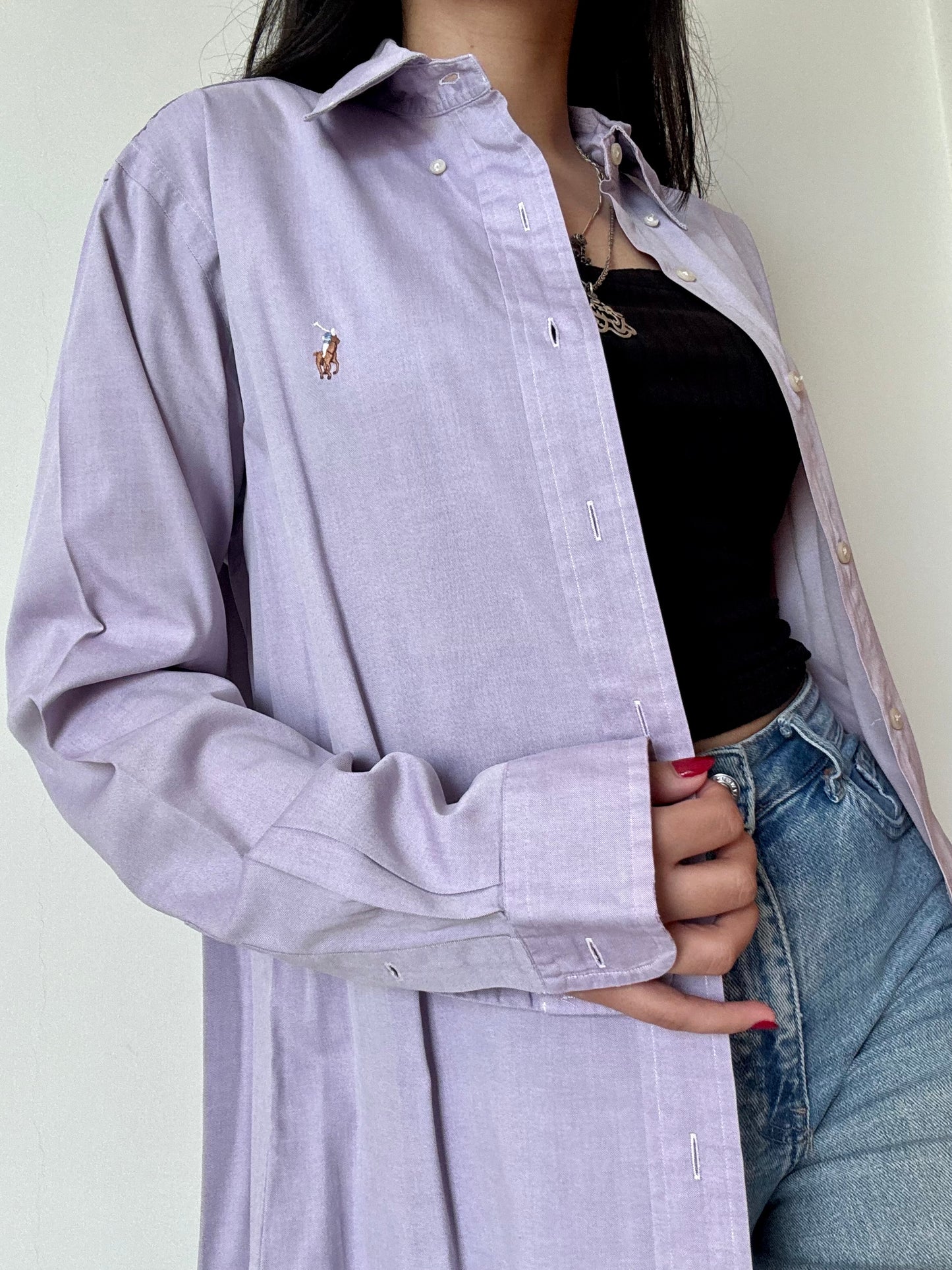 Ralph Lauren Button Down - Linen Lilac