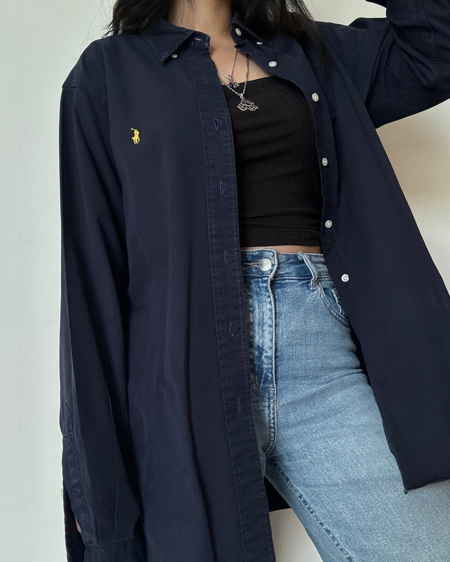 Ralph Lauren Button Down - Black