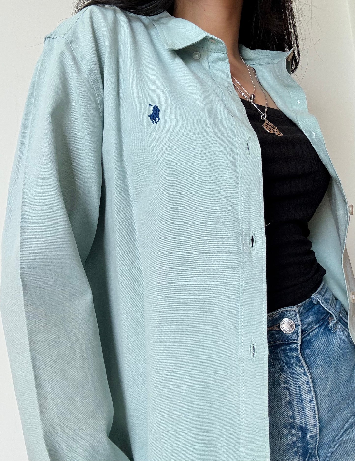 Ralph Lauren Button Down - Mint