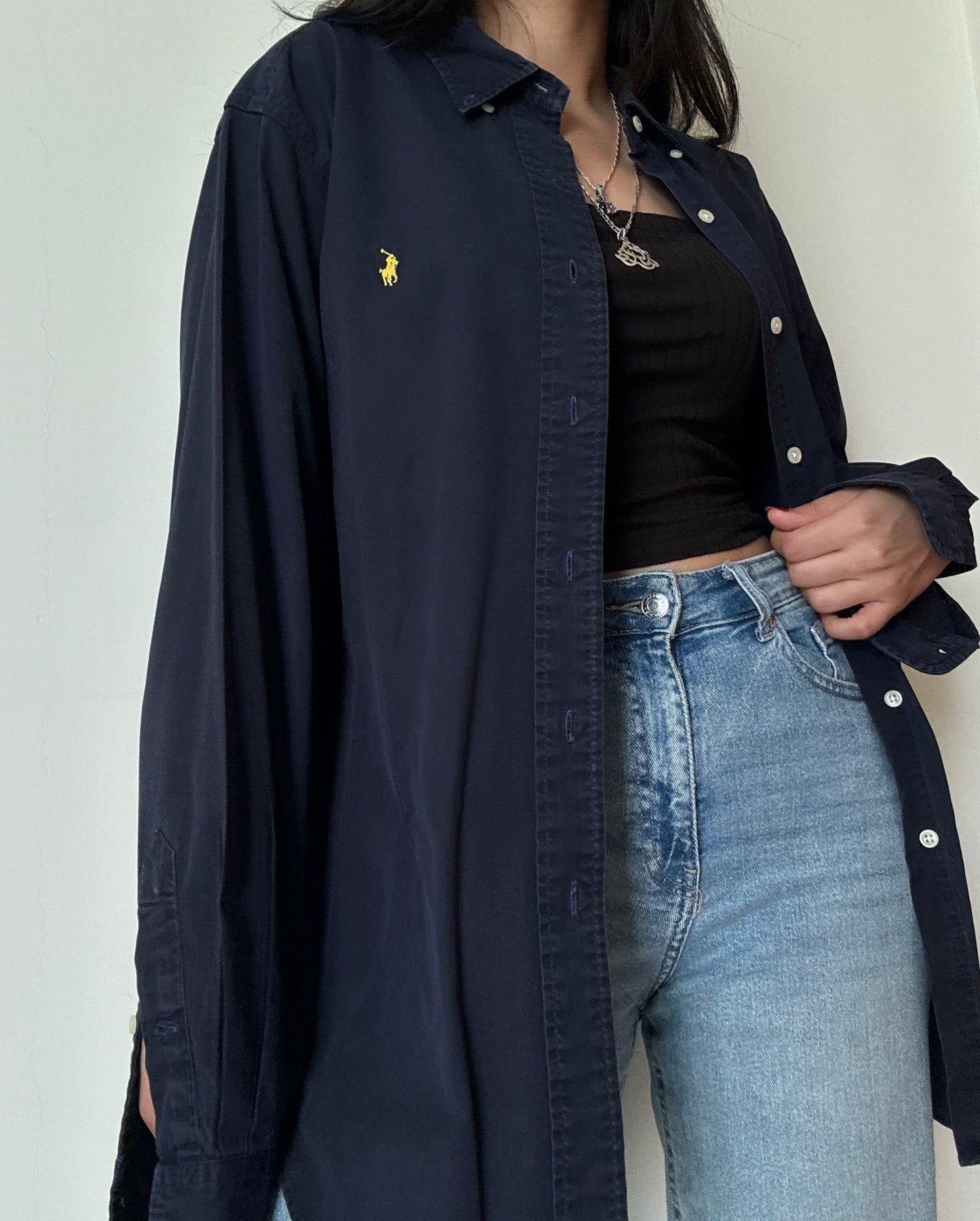 Ralph Lauren Button Down - Black