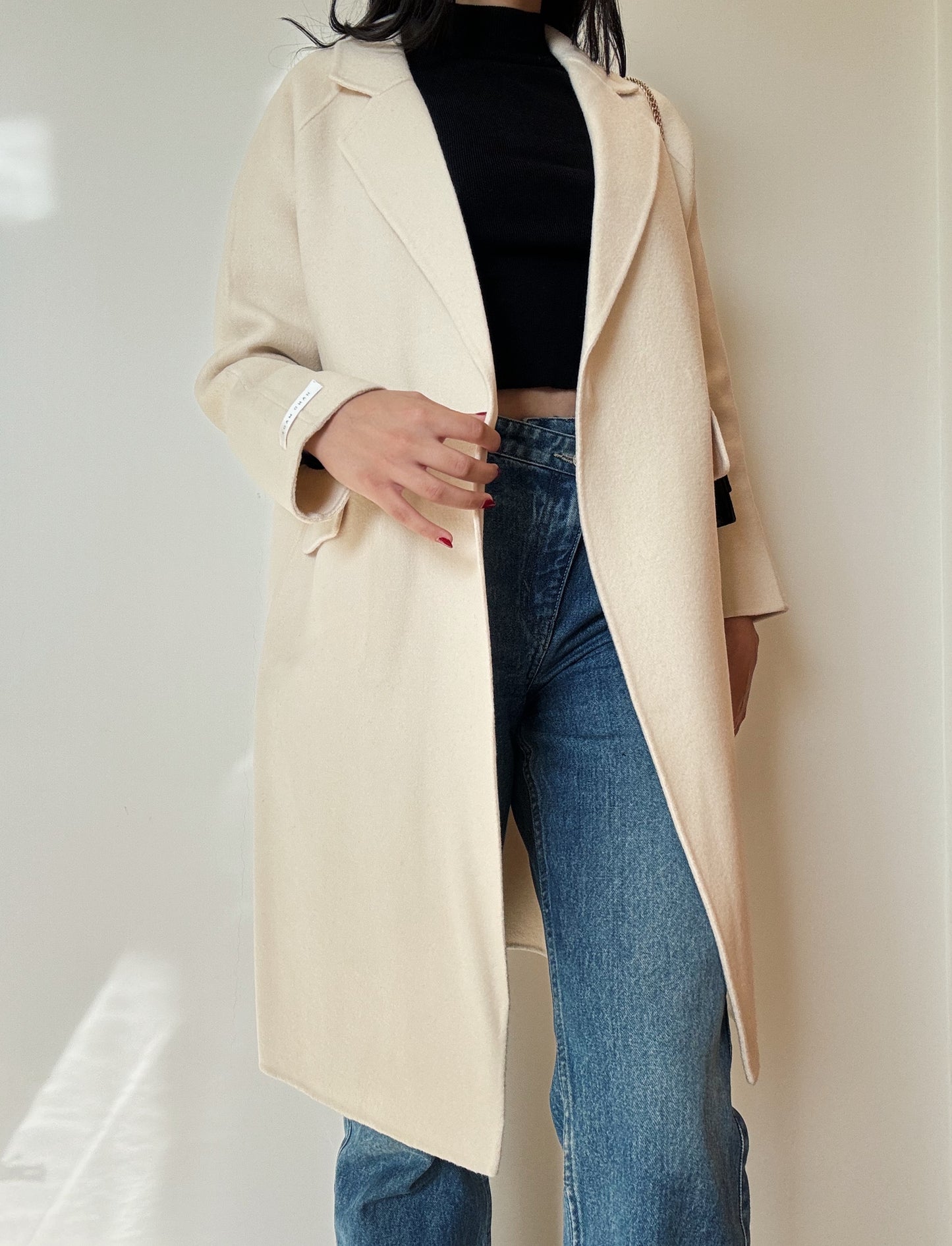Cream Handmade Coat