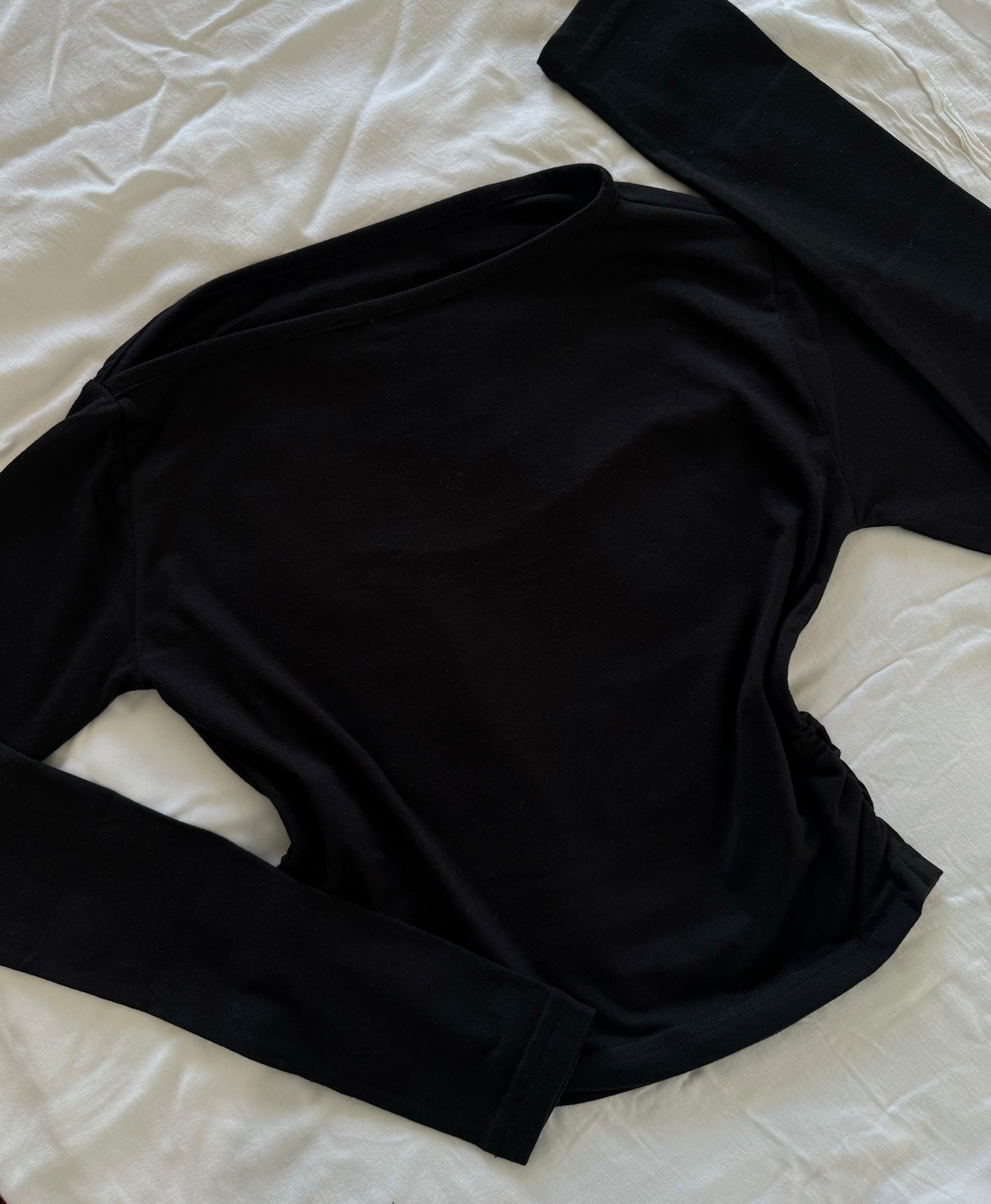Basic Asymmetrical Top - Black