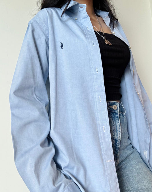 Ralph Lauren Button Down - Classic Blue
