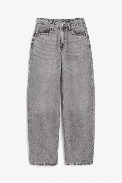 H&M Grey Baggy Jeans